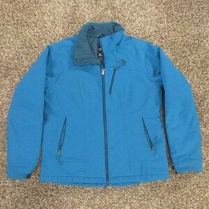 The North Face Jacket Women's Large Blue Apex Elevation Full Zip Winter Outdoors